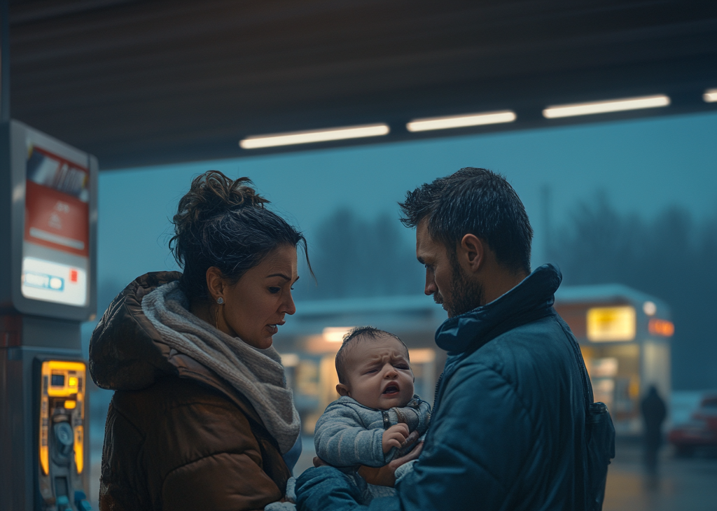 Frusztrált pár vitatkozik | Forrás: Midjourney