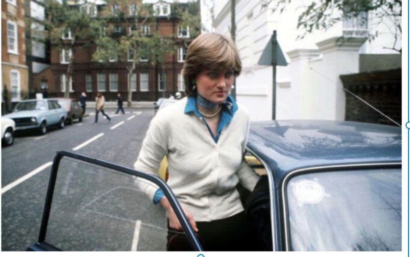 Fiatal Diana Itchenorban