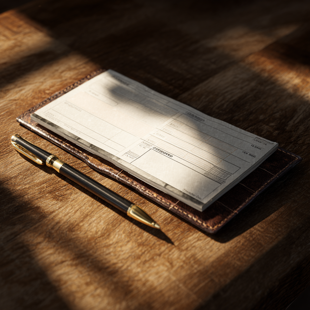 Toll és csekkfüzet